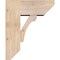 Ekena Millwork Legacy Slat Smooth Bracket w/ Offset Brace, Douglas Fir, 7 1/2"W x 18"D x 22"H BKT0806X18X22LEC06SDF - alternate 2